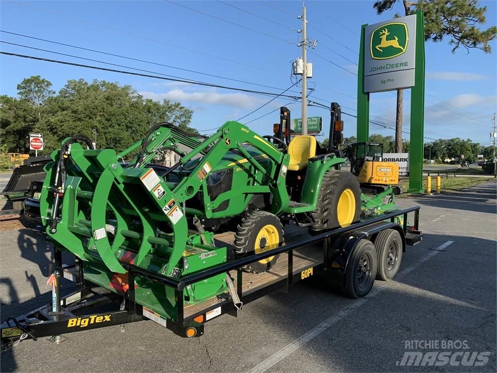 John Deere 3032E Naudoti kompaktiški traktoriai