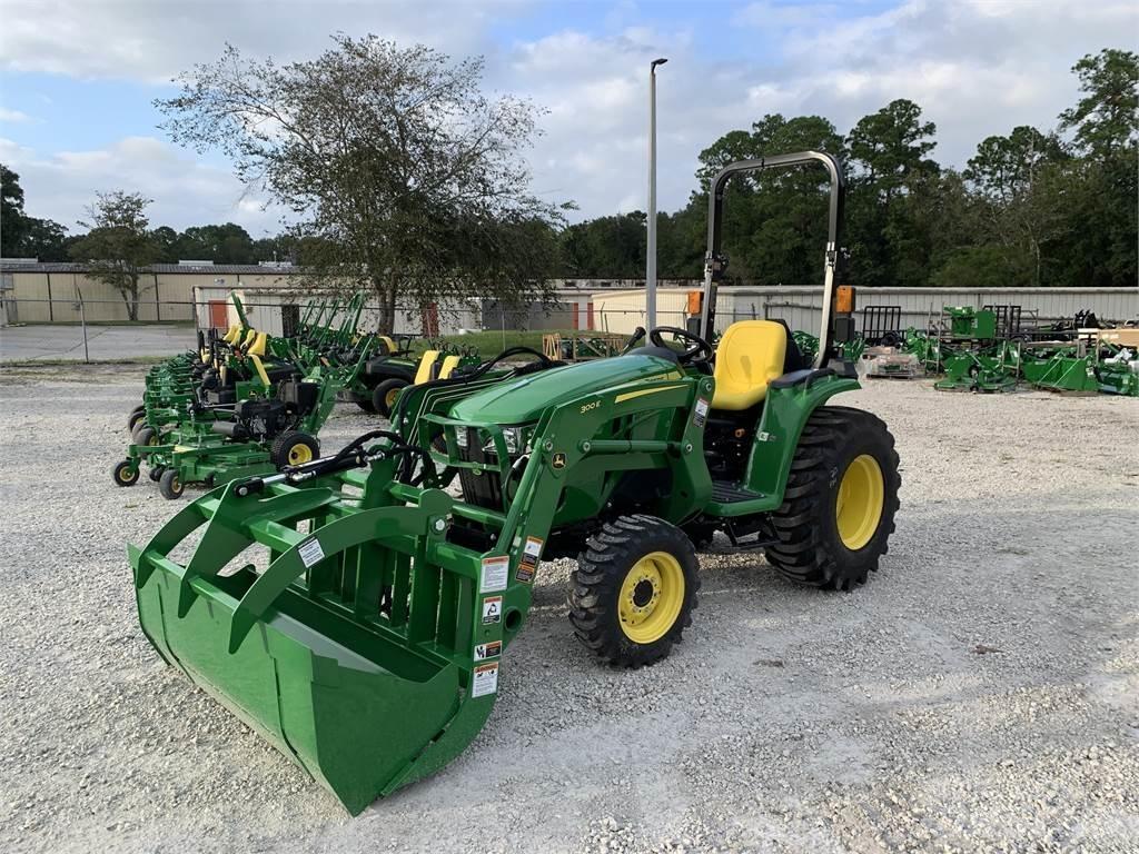 John Deere 3032E Naudoti kompaktiški traktoriai