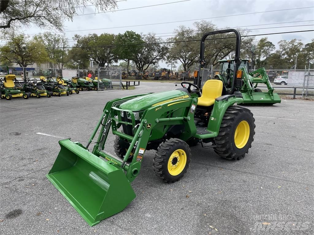 John Deere 3032E Naudoti kompaktiški traktoriai