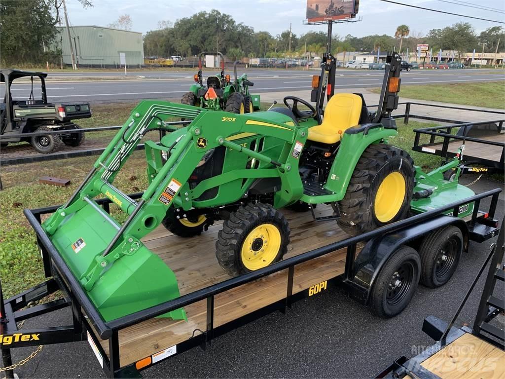 John Deere 3032E Naudoti kompaktiški traktoriai