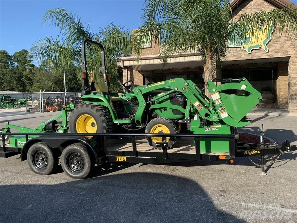 John Deere 3032E Naudoti kompaktiški traktoriai