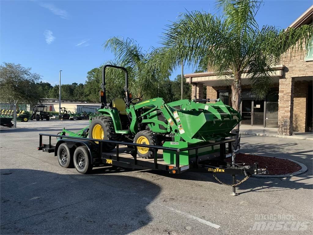 John Deere 3032E Naudoti kompaktiški traktoriai