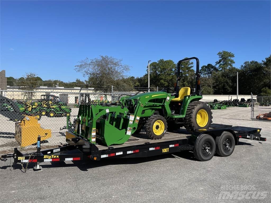 John Deere 3032E Naudoti kompaktiški traktoriai