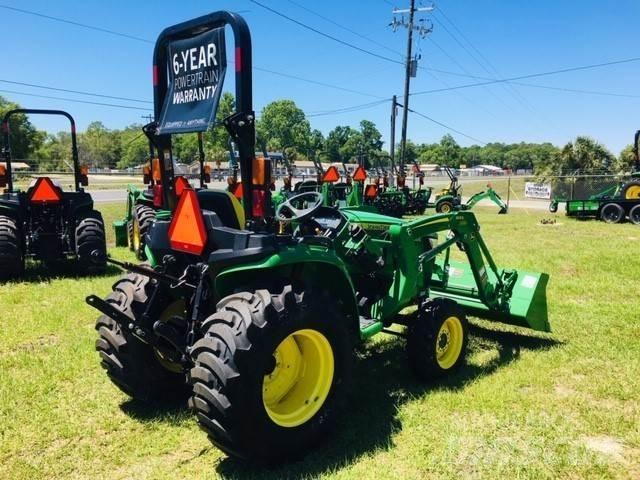 John Deere 3038E Naudoti kompaktiški traktoriai