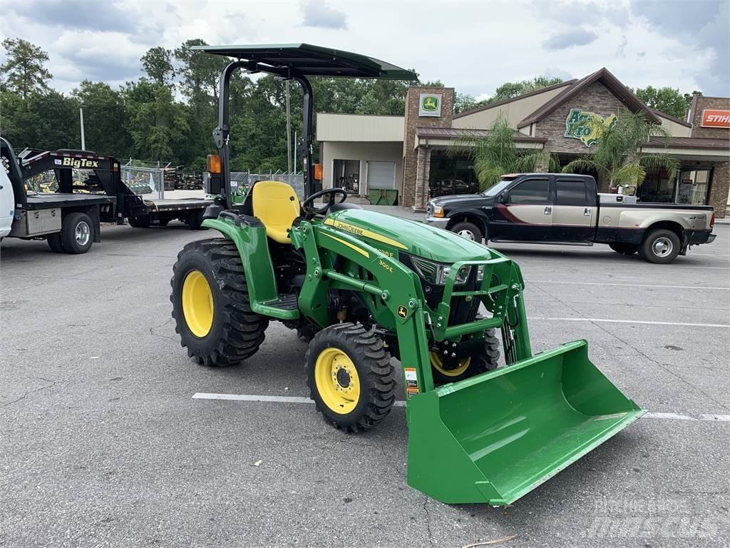 John Deere 3038E Naudoti kompaktiški traktoriai