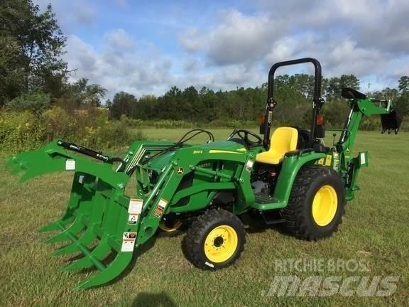 John Deere 3038E Naudoti kompaktiški traktoriai