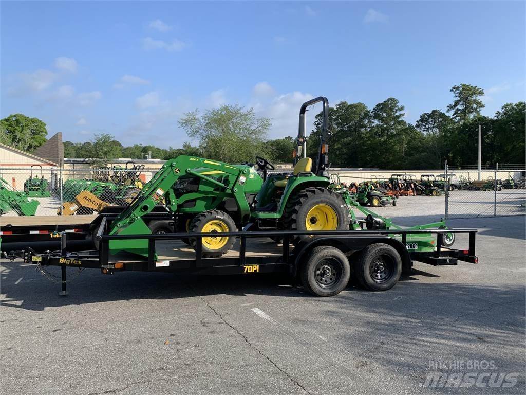John Deere 3038E Naudoti kompaktiški traktoriai