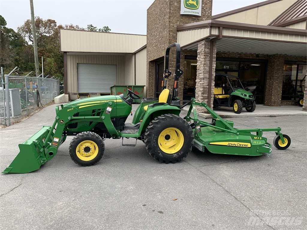 John Deere 3038E Naudoti kompaktiški traktoriai