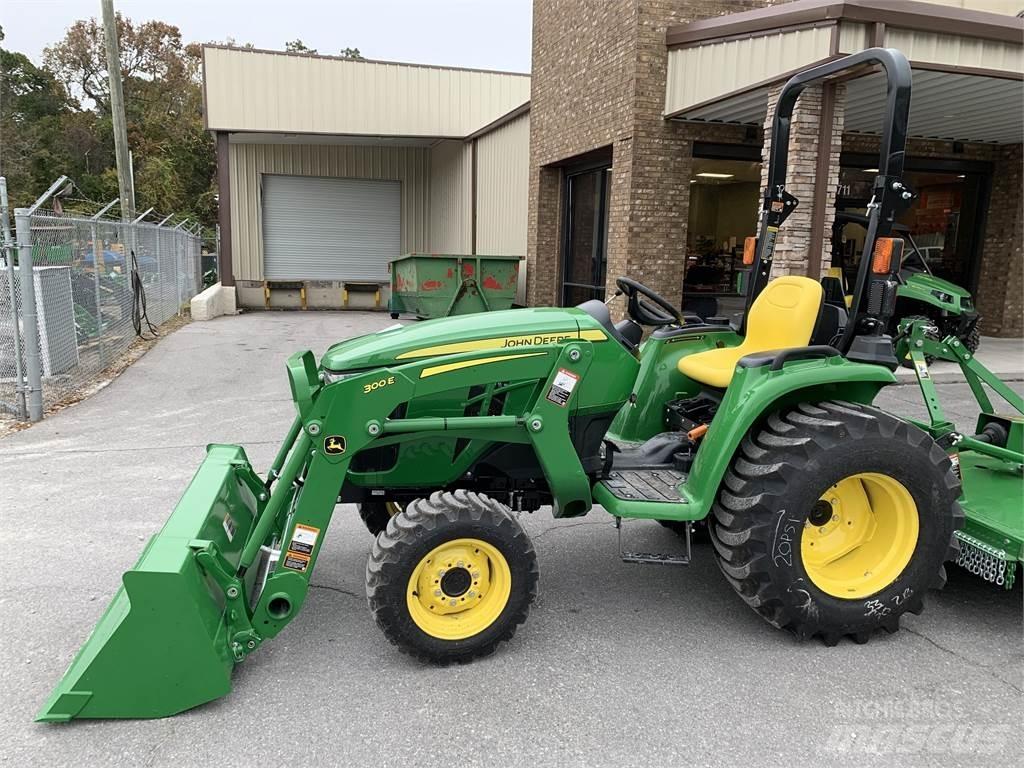 John Deere 3038E Naudoti kompaktiški traktoriai