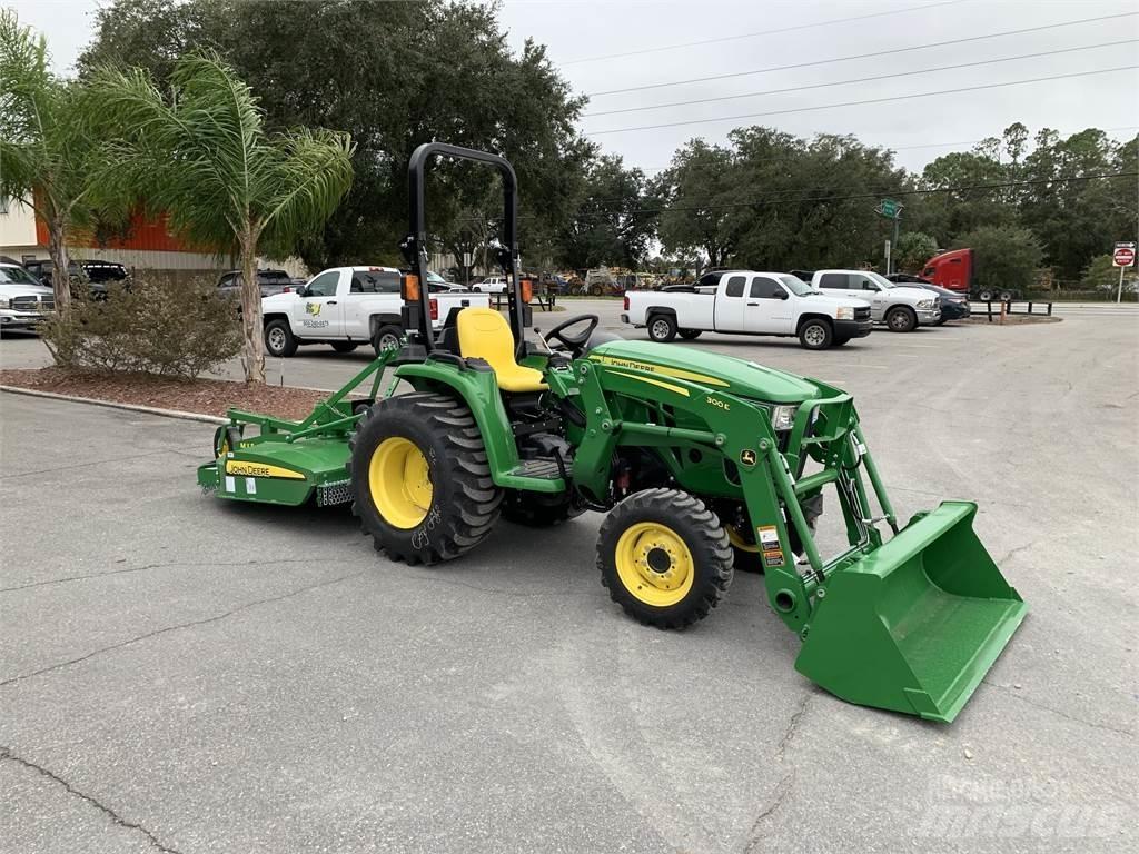 John Deere 3038E Naudoti kompaktiški traktoriai
