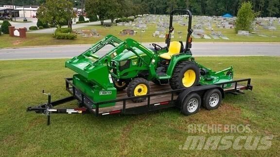 John Deere 3038E Naudoti kompaktiški traktoriai