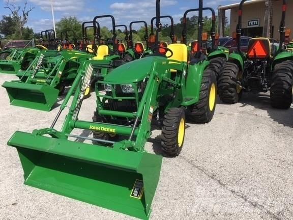 John Deere 3038E Naudoti kompaktiški traktoriai