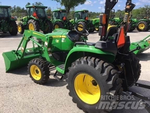 John Deere 3038E Naudoti kompaktiški traktoriai