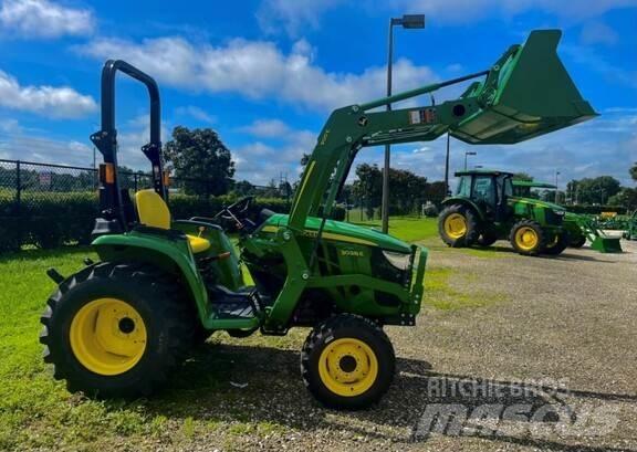 John Deere 3038E Naudoti kompaktiški traktoriai