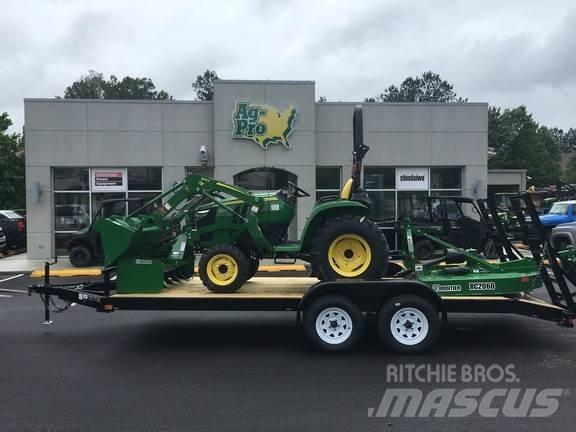 John Deere 3038E Naudoti kompaktiški traktoriai