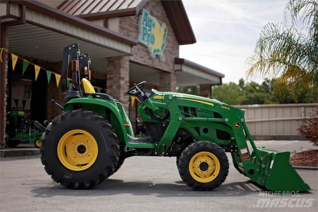 John Deere 3038E Naudoti kompaktiški traktoriai