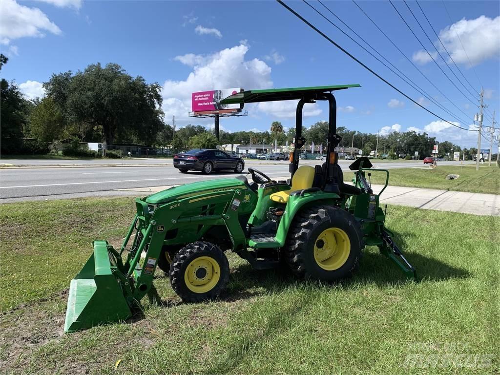 John Deere 3038E Naudoti kompaktiški traktoriai