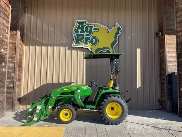 John Deere 3038E Naudoti kompaktiški traktoriai