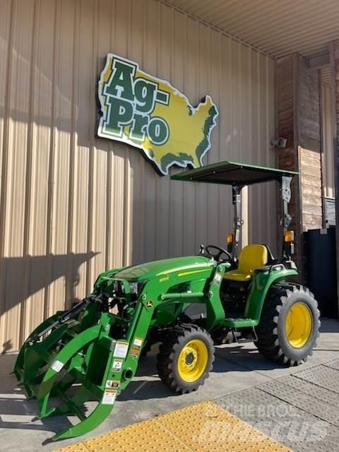 John Deere 3038E Naudoti kompaktiški traktoriai