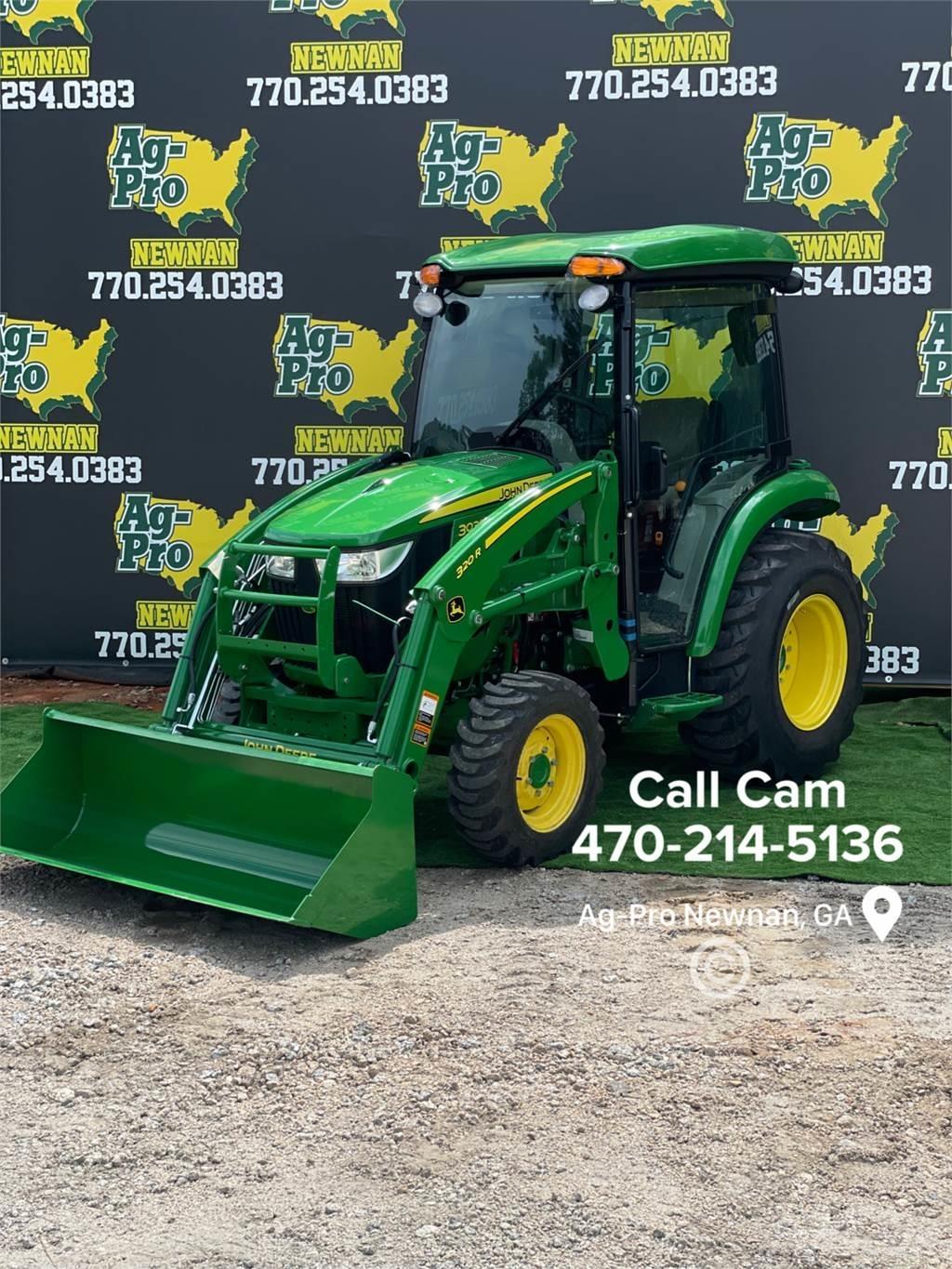 John Deere 3039R Naudoti kompaktiški traktoriai