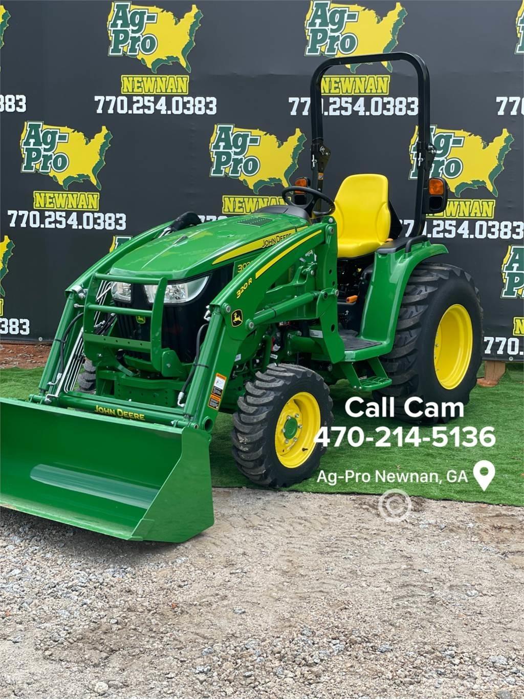 John Deere 3039R Naudoti kompaktiški traktoriai