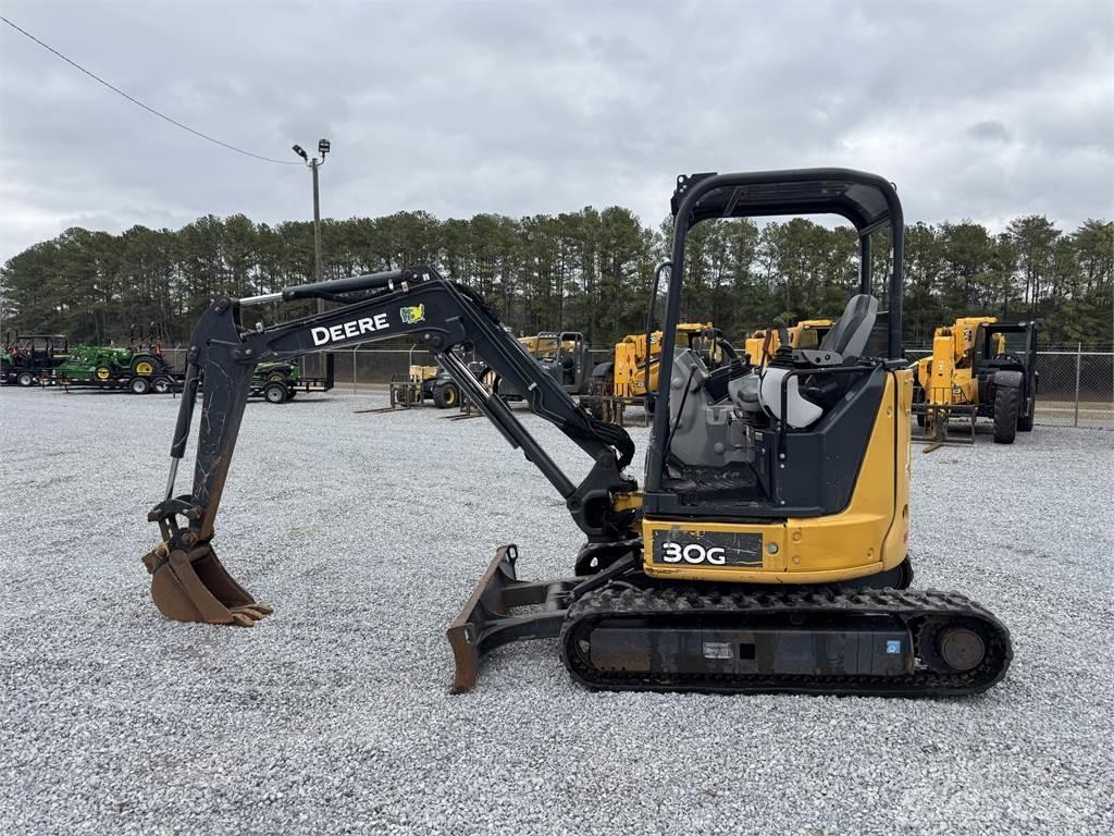 John Deere 30G Mini ekskavatoriai < 7 t