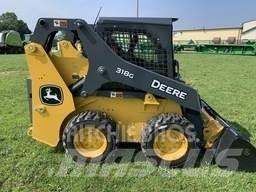 John Deere 318G Krautuvai su šoniniu pasukimu