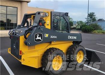 John Deere 320G Krautuvai su šoniniu pasukimu