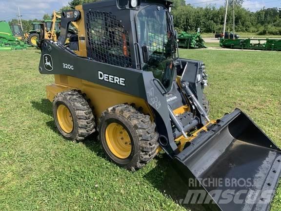 John Deere 320G Krautuvai su šoniniu pasukimu
