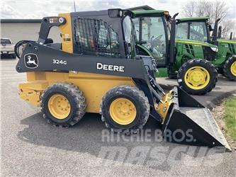 John Deere 324G Krautuvai su šoniniu pasukimu