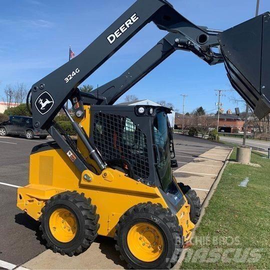 John Deere 324G Krautuvai su šoniniu pasukimu