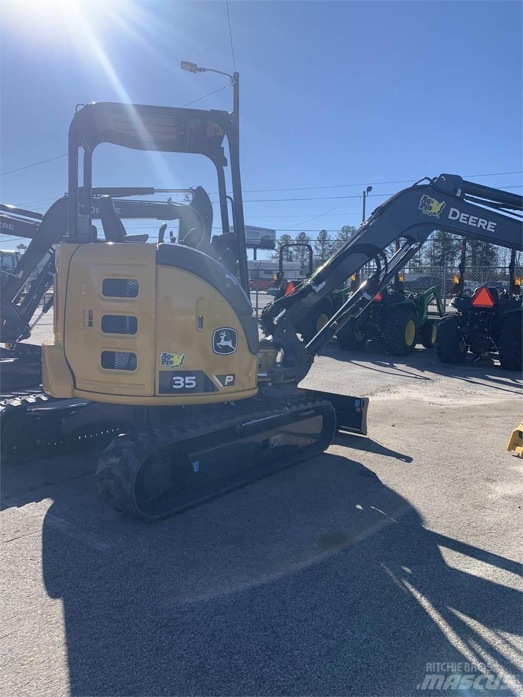 John Deere 35 P Mini ekskavatoriai < 7 t