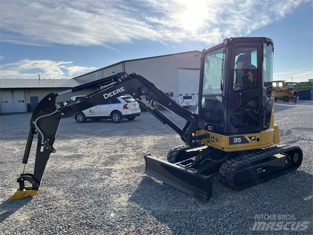 John Deere 35 P Mini ekskavatoriai < 7 t
