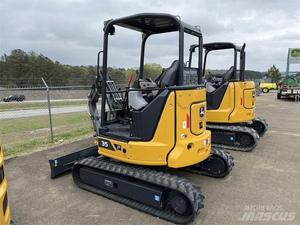 John Deere 35 P Mini ekskavatoriai < 7 t