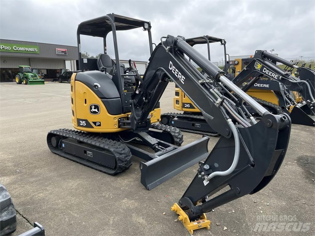 John Deere 35 P Mini ekskavatoriai < 7 t