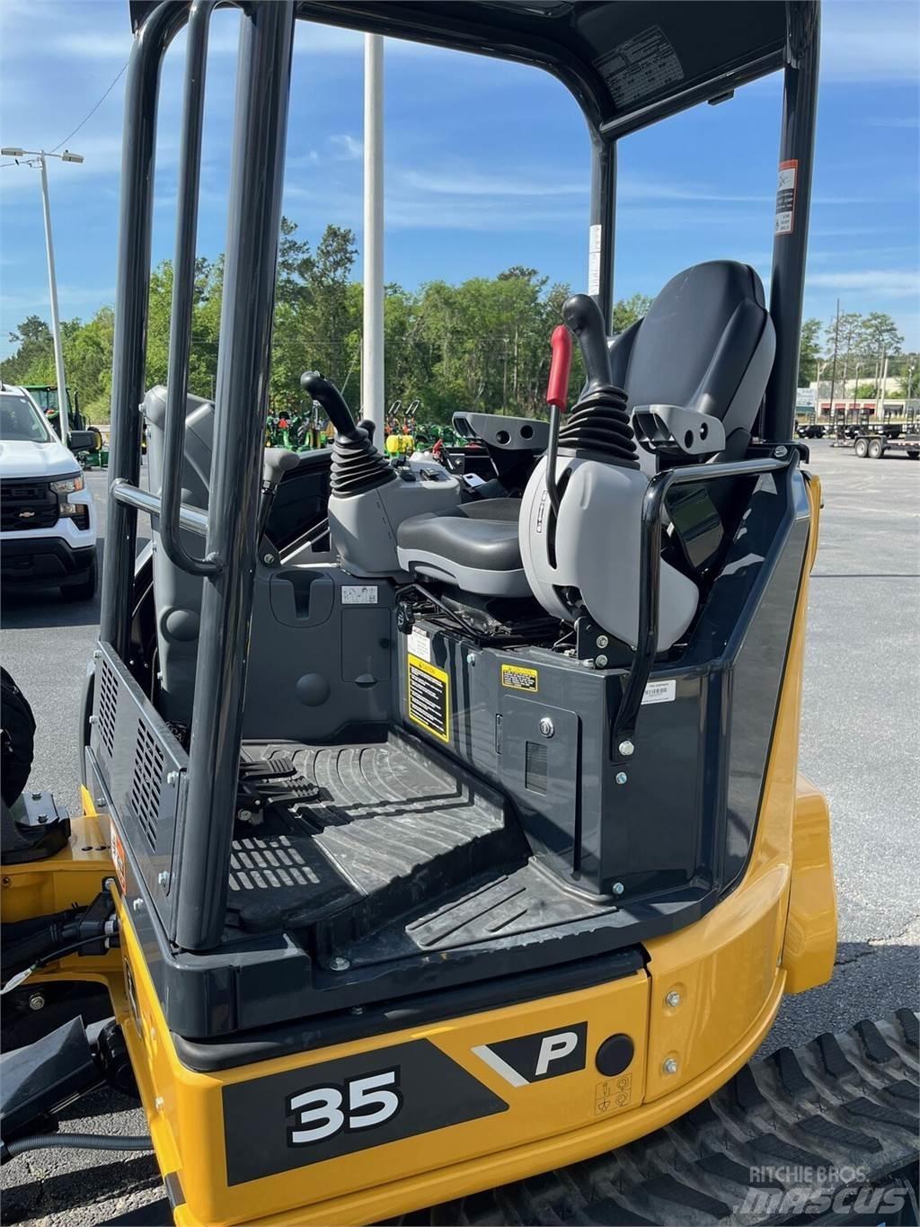 John Deere 35 P Mini ekskavatoriai < 7 t