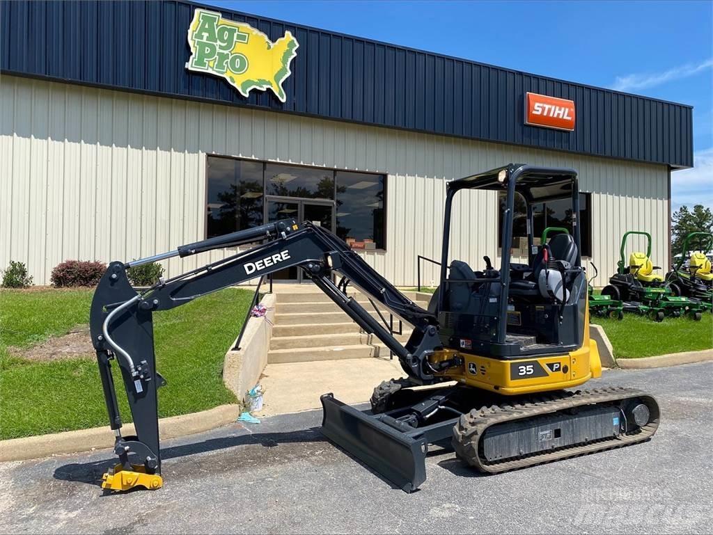 John Deere 35 P Mini ekskavatoriai < 7 t