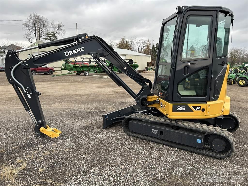 John Deere 35 P Mini ekskavatoriai < 7 t