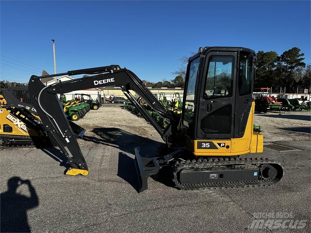 John Deere 35 P Mini ekskavatoriai < 7 t