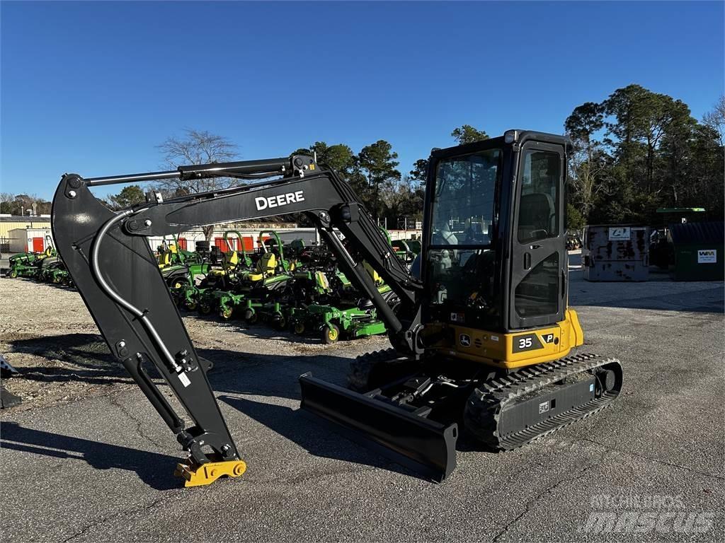 John Deere 35 P Mini ekskavatoriai < 7 t