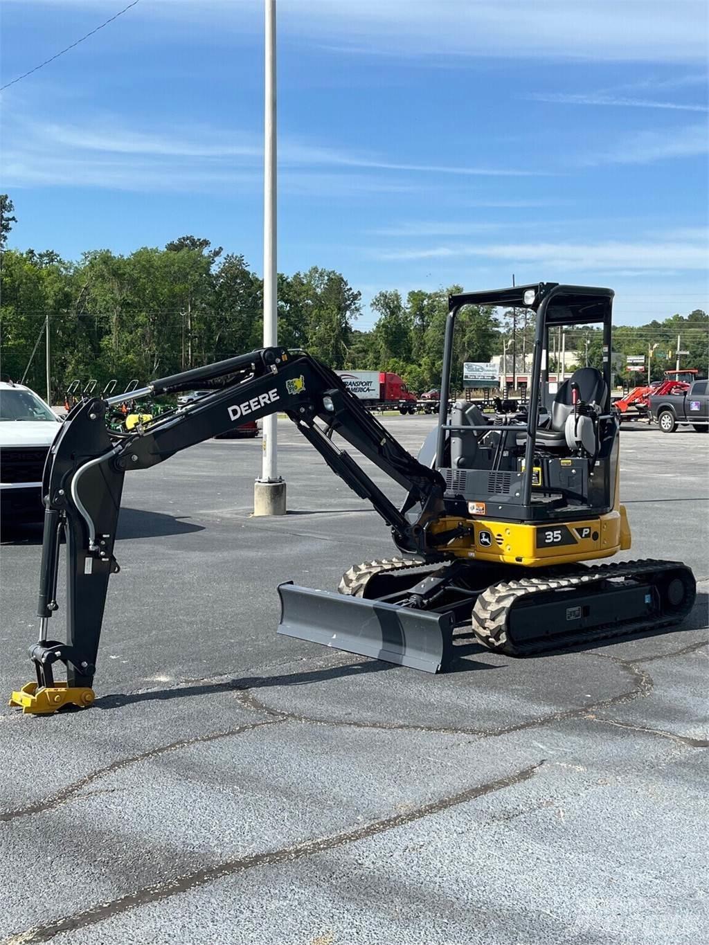 John Deere 35 P Mini ekskavatoriai < 7 t
