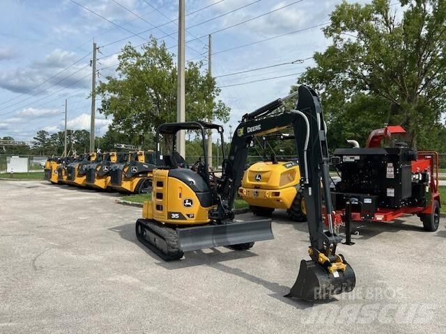 John Deere 35 P Mini ekskavatoriai < 7 t