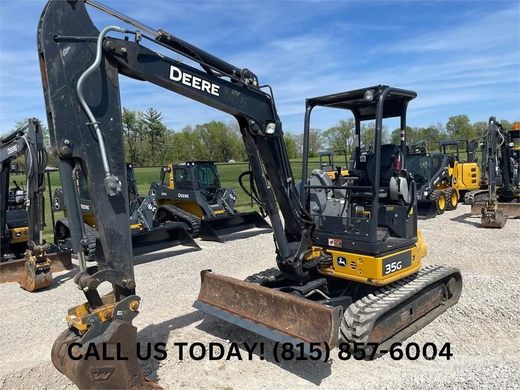 John Deere 35G Mini ekskavatoriai < 7 t