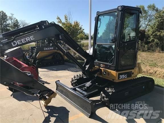 John Deere 35G Mini ekskavatoriai < 7 t