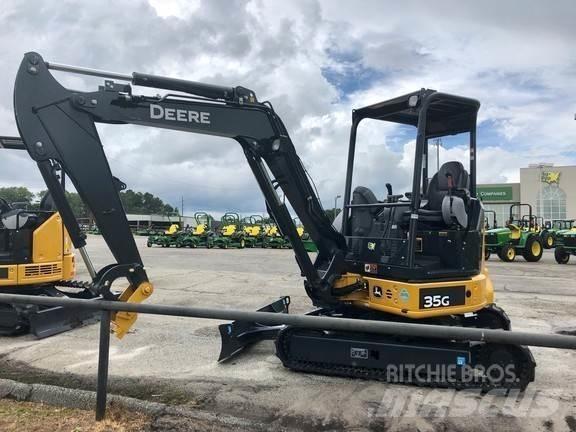 John Deere 35G Mini ekskavatoriai < 7 t