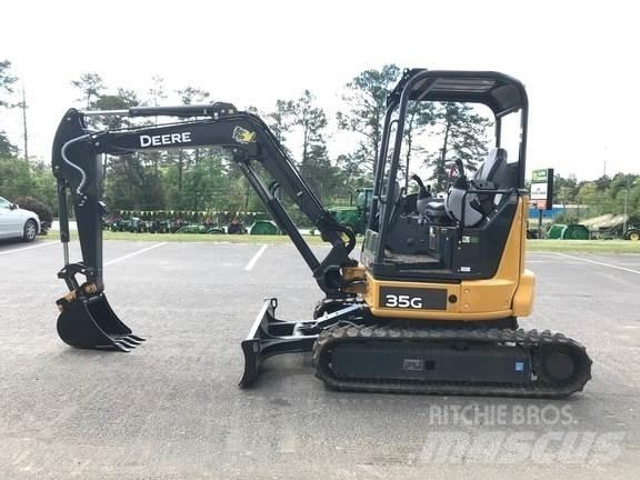 John Deere 35G Mini ekskavatoriai < 7 t