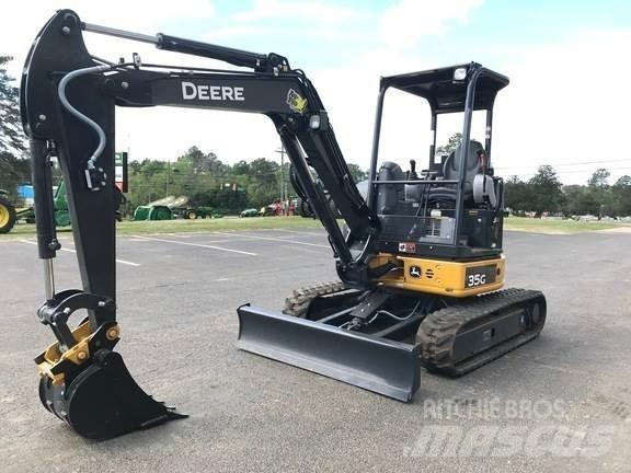 John Deere 35G Mini ekskavatoriai < 7 t