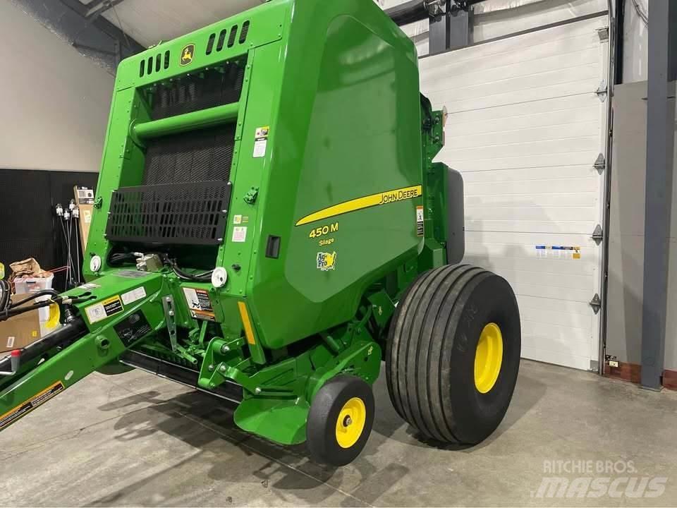 John Deere 450M Ritinių presai