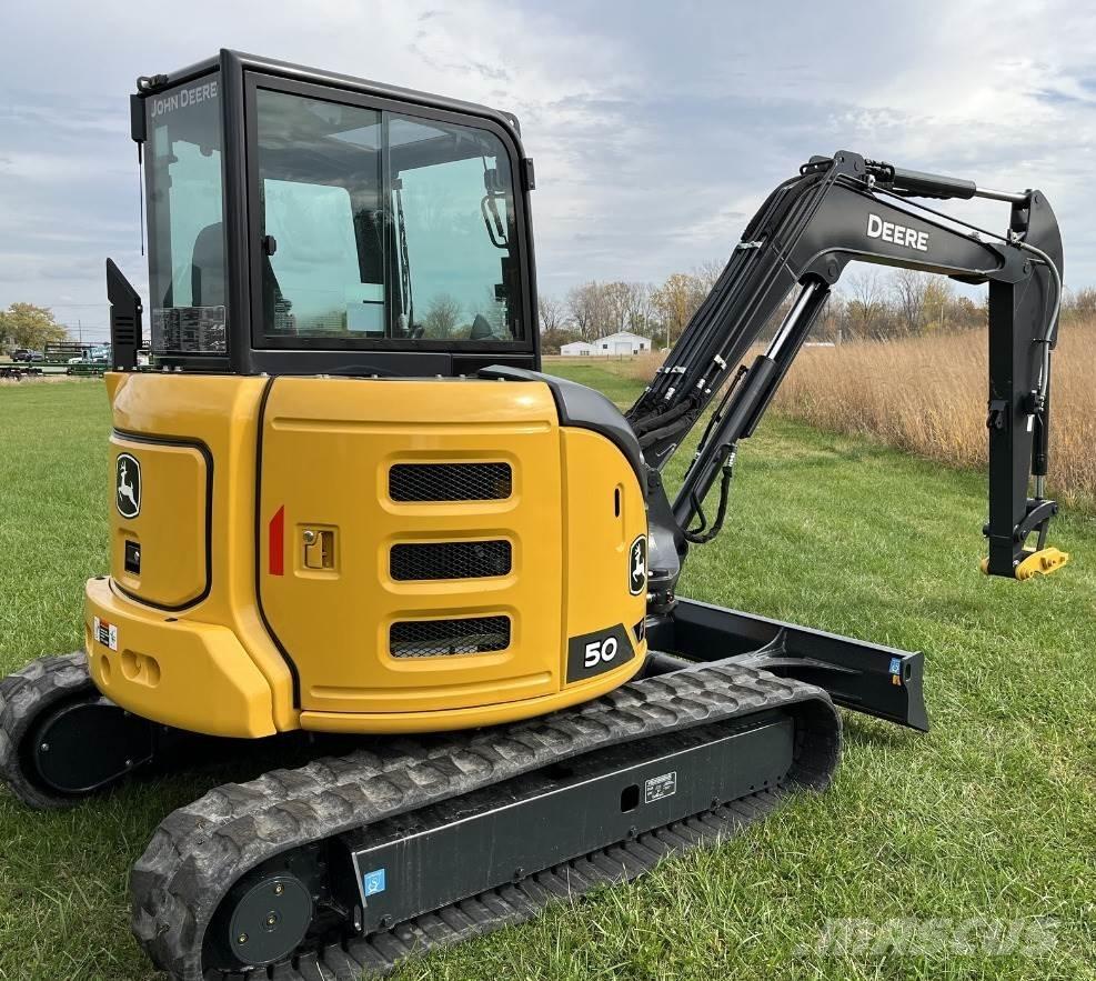 John Deere 50 P Mini ekskavatoriai < 7 t