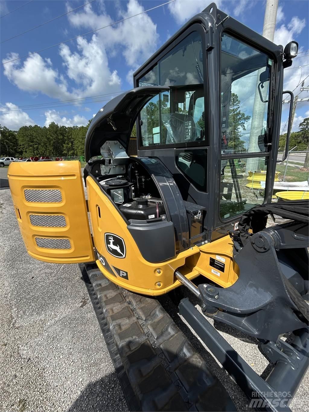 John Deere 50 P Mini ekskavatoriai < 7 t